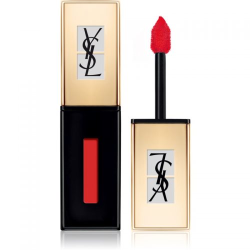Yves Saint Laurent Vernis À Lèvres Pop Water szminka i błyszczyk 2 w 1 z efektem mokrych ust odcień 202 Rouge Splash 6 ml