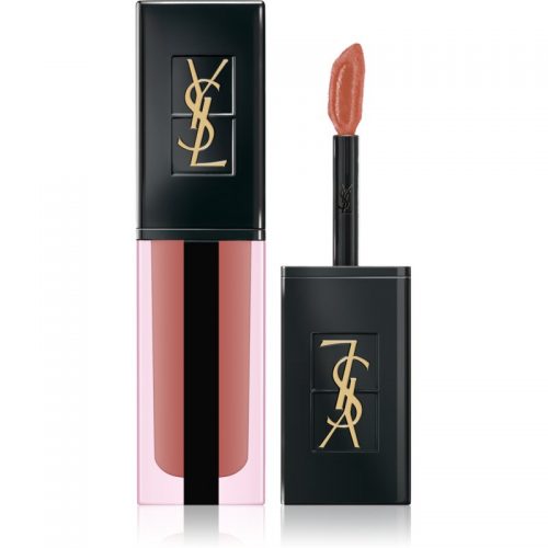 Yves Saint Laurent Vernis À Lèvres Water Stain długotrwała szminka w płynie nawilżający i dodający blasku odcień 616 Bathed in Beige 5,9 ml
