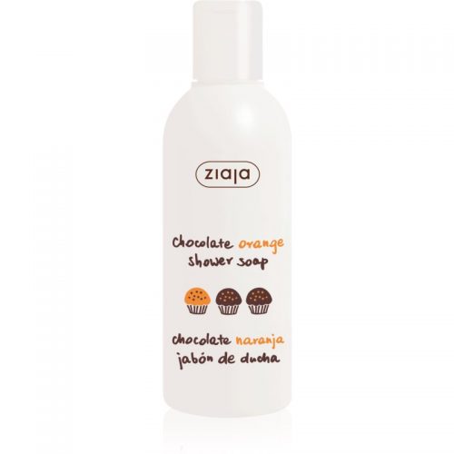 Ziaja Czekolada Pomarańcza kremowe mydło pod prysznic 200 ml