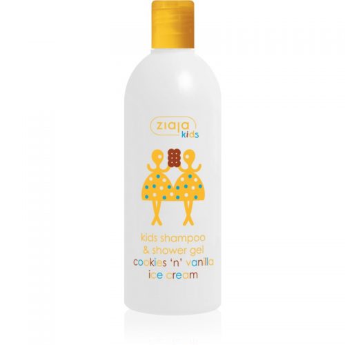 Ziaja Maziajki Cookies ‘n’ Vanilla Ice Cream szampon i żel do mycia 2w1 dla dzieci od 3 lat Cookies & Vanilla 400 ml
