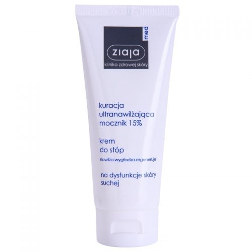 Ziaja Med Ultra-Moisturizing with Urea krem regenerujący do stóp o działaniu nawilżającym do zrogowaciałej skóry (15% Urea) 100 ml