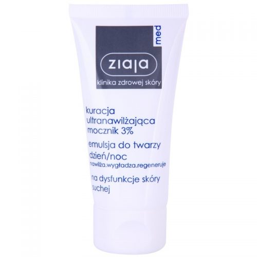 Ziaja Med Ultra-Moisturizing with Urea krem regenerujący i nawilżający o działaniu wygładzającym (3% Urea) 50 ml