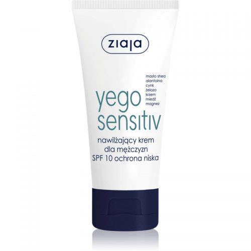 Ziaja Yego Sensitiv krem nawilżająco-kojący dla mężczyzn SPF10 50 ml
