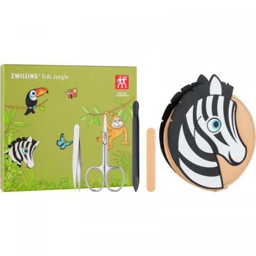 Zwilling Kids Jungle zestaw do manicure dla dzieci Zebra 4 szt.